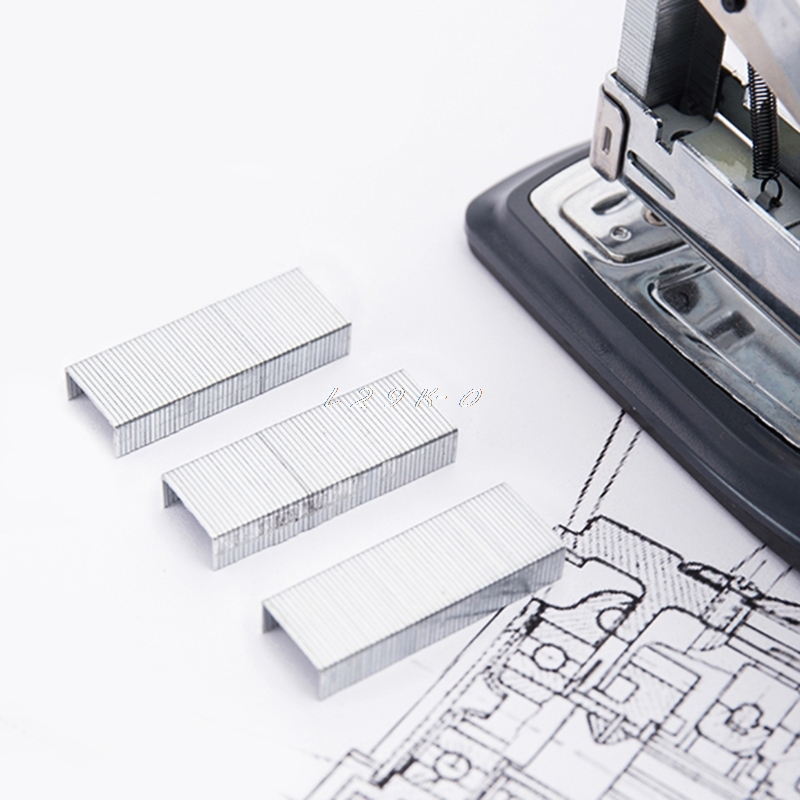 1000Pcs/Box Metal Staples No.12 24/6 Binding Stapler Office Binding Supplies School Stationary