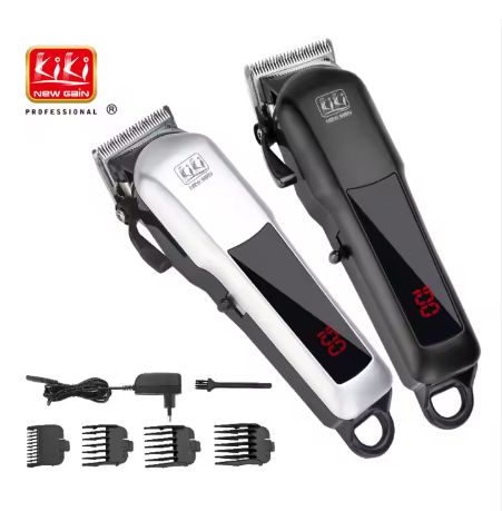 Professional USB Rechargeable Lithium battery LCD Electric Barber hair clipper