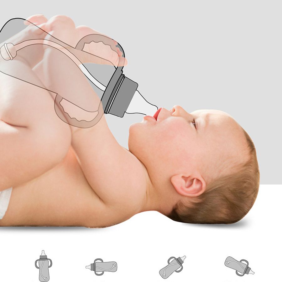 280ml Baby Feeding Plastic Bottle, Mother And Baby Products, Children's Baby Drinking Bottle, PP label Mouth Bottle Baby Bottle