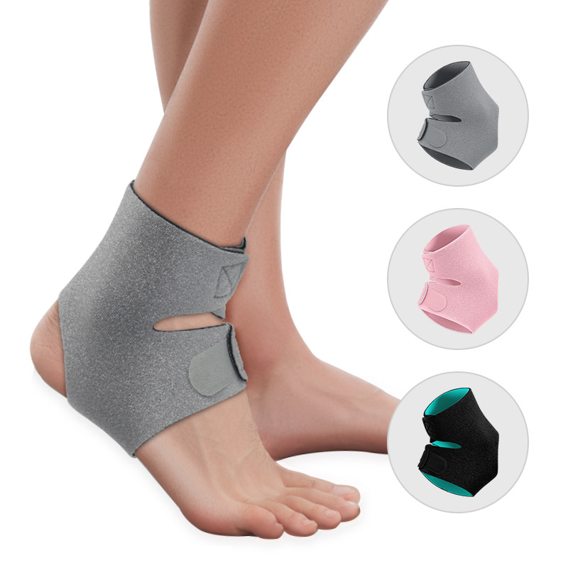 HJ0120 1 PC Sport Ankle Stabilizer Brace Compression Ankle Support Tendon Pain Relief Strap Foot Sprain Injury Wraps Running Basketball