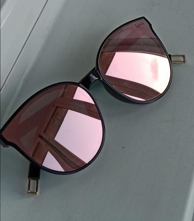  Sunglasses mod. SJ2057 C5 MZ Black Mirrored Pink Cat Eye Shades