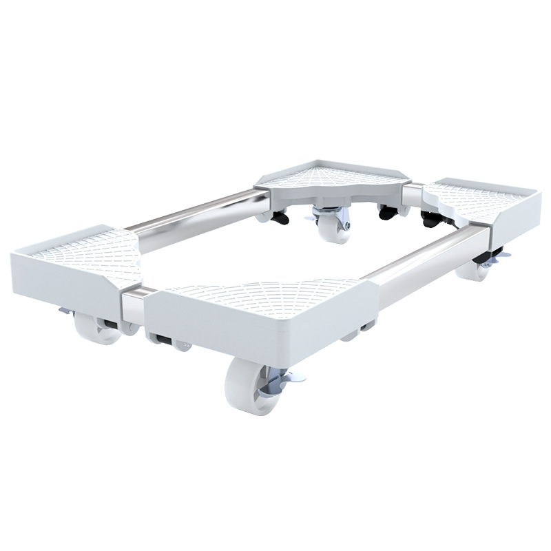 Computer host bracket, universal wheel, movable for office and home use, height increasing heat dissipation and moisture-proof base, chassis storage rack