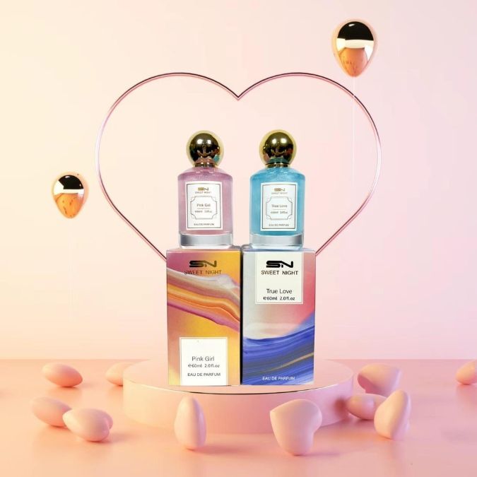 Sweet Night Special Edition Shimmer Women's Perfume - Pink Girl, True love No: Z29, Z30 - 60ML 