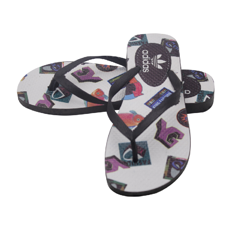 TB109 customize Polynesia Haiti Flag flip flop slipper casual Outdoor beach slippers Top-quality summer
