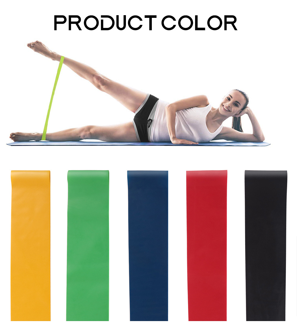 SK010 1Pcs Yoga Tension Fitness Belt Elastic Resistance Belt Squat Butt Aids Tension Stretching Ring