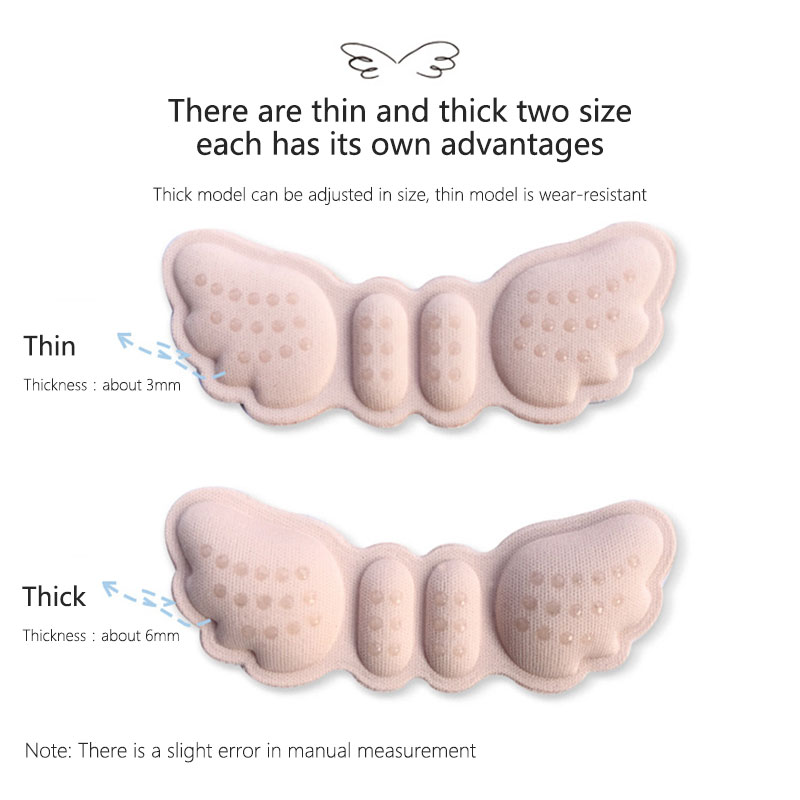 1 Pairs Heel Cushion snugs Inserts Shoe Pads for Loose Shoes Too Big Inserts Grips Liners Heel Blister Protectors for Women Men