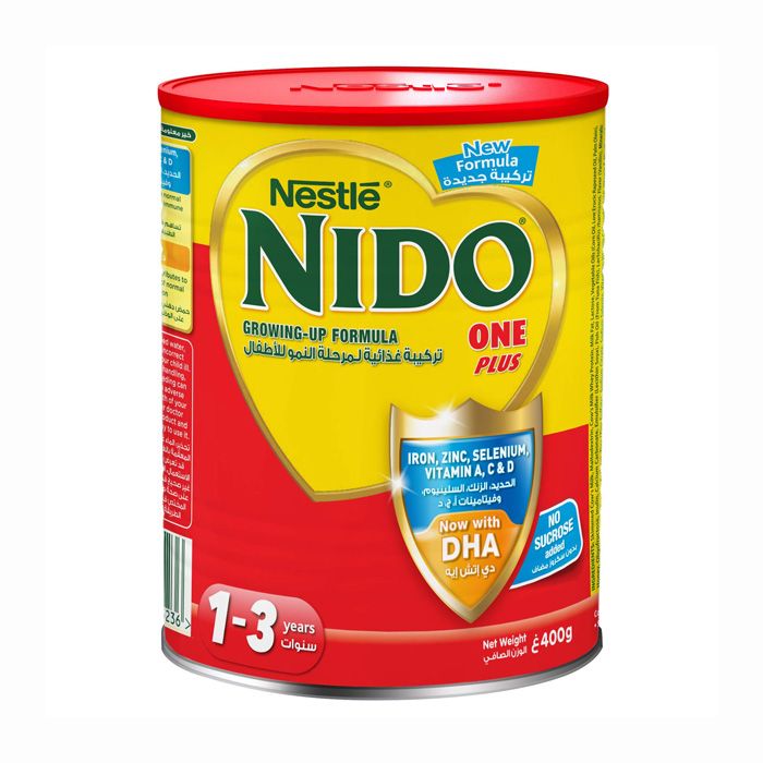 NESTLE NIDO 1+ TIN 400G 1-3YEARS