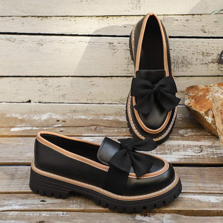 Women's Wide Width Loafers 2025 Genuine Leather Slip-On Shoes Classic Casual Flats for Plus Size Comfort Footwear