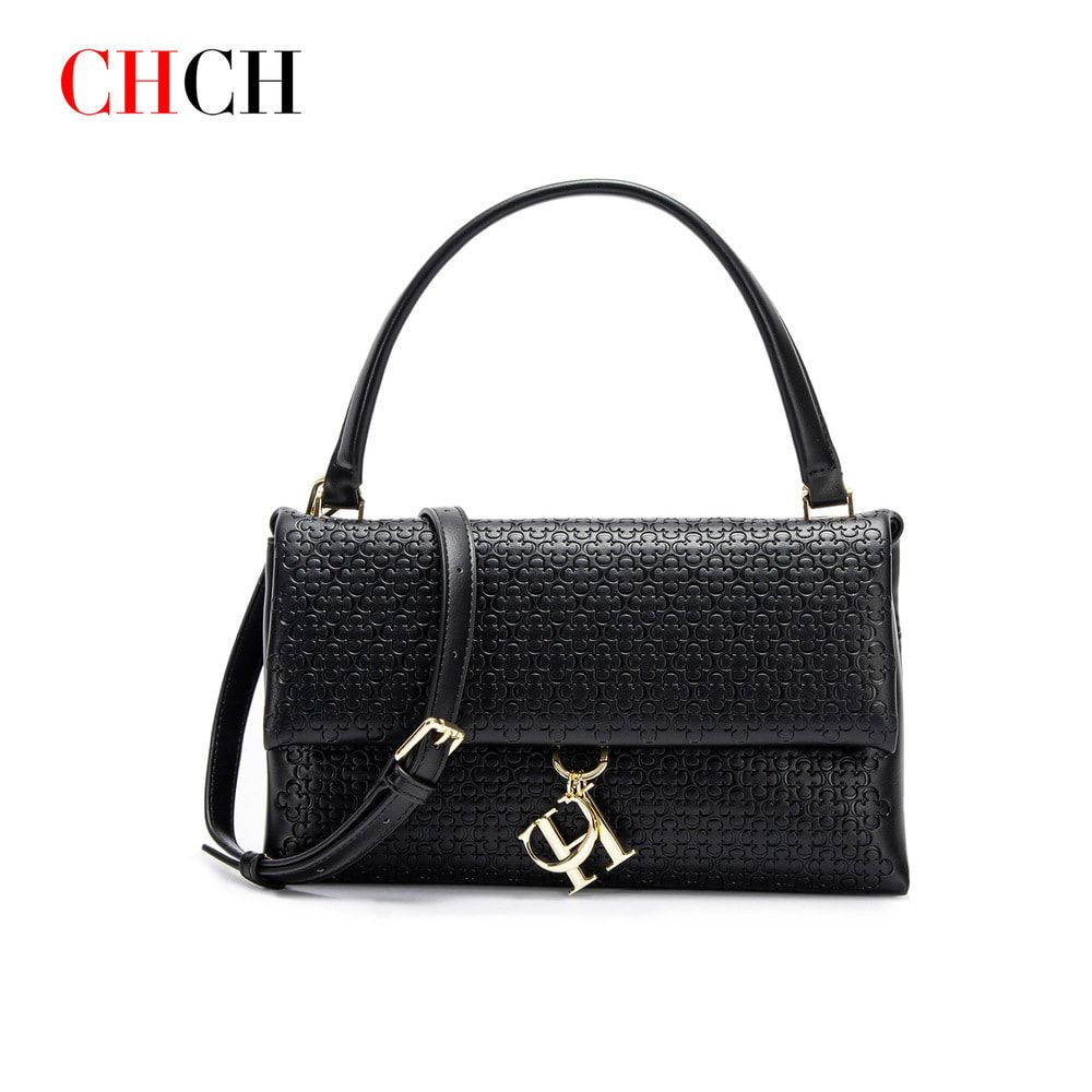 CN2C2122 CHCH 2025 New Women's Shoulder Bag – Detachable Strap and Chain, Stylish and Minimalist Large Capacity Solid Color Underarm Bag
