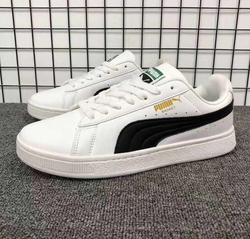 PUMA BASKET Canvas Trendy Men's Casual Shoes inflatable sneakers