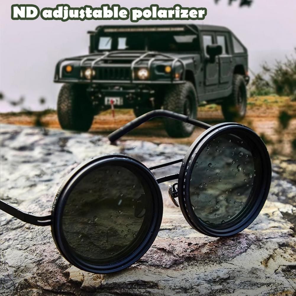 9-speed ND2-400 adjustable light reduction fishing sunglasses UV protection personalized polarized sunglasses with lens cloth