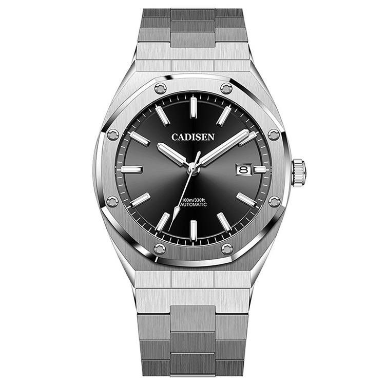 CADISEN Men Watches Mechanical Automatic Watch Men 100M Waterproof Brand Luxury Business Wristwatch