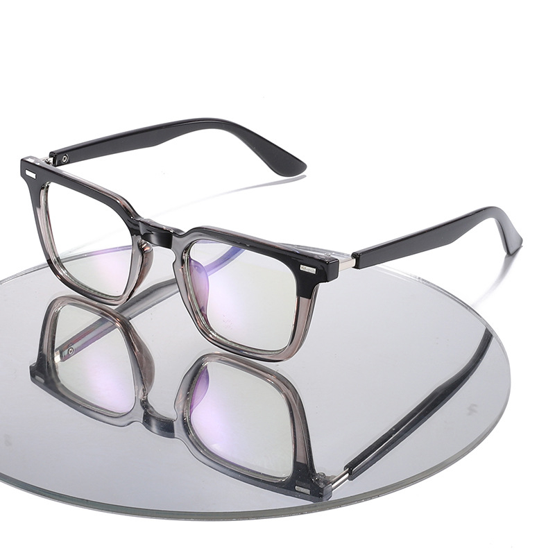 6687 Fashion Computer Eyeglasses Anti Blue Light Optical Glasses Frames Women Crystal Cut Tr90 Glasses Women Luxury Designer Shades Sunglasses
