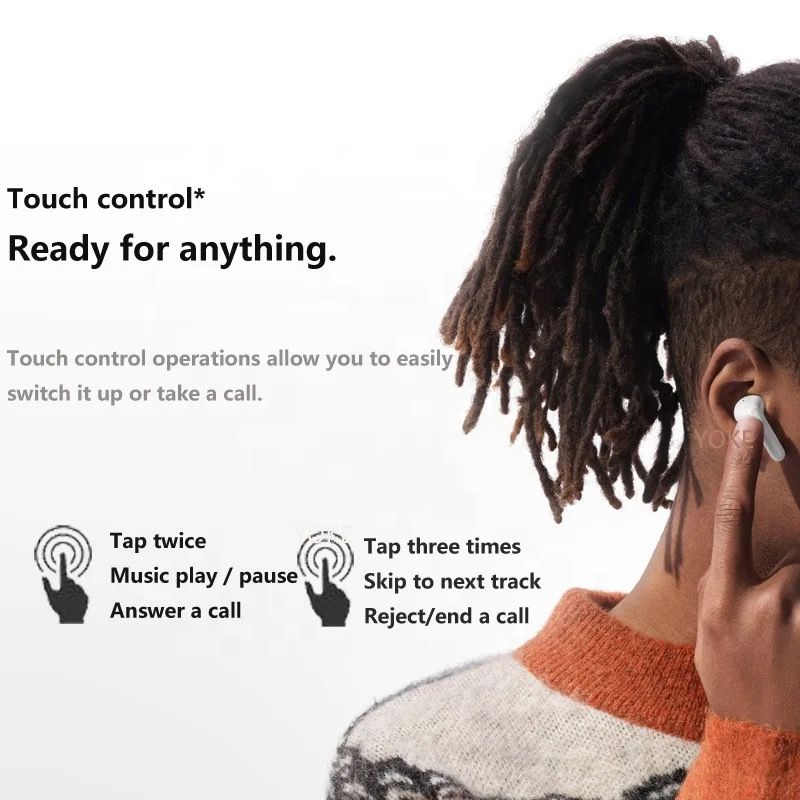 Apple Airpods （3rd generation） Bluetooth Headphones, Earbuds Stereo Bass, in Ear Noise Cancelling Mic, Earphones IP7 Waterproof Sports, 32H Playtime USB C Mini Charging Case Ear Buds for Android、iOS