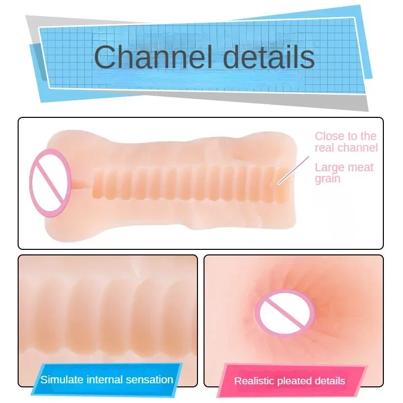 Men's airplane cup, masturbation, vaginal anal sex, soft real vagina, pocket genitals, men's toys, oral sex

