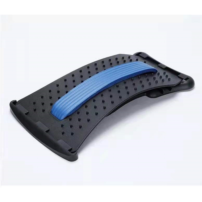 Back Stretching Device,Back Massager for Bed & Chair & Car,Multi-Level Lumbar Support Stretcher Spinal, Lower and Upper Muscle Pain Relief