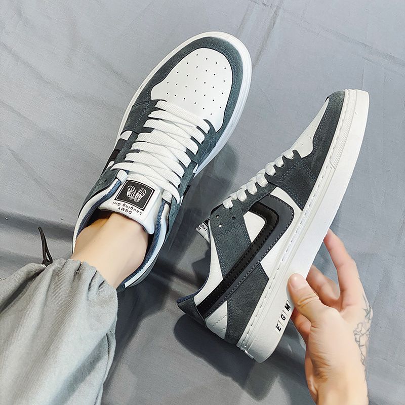 aj men's shoes 2024 spring new net red casual board shoes men's spring Air Force One Korean version of all stylish shoes 6201