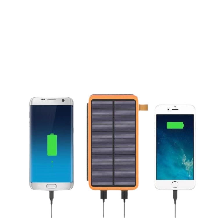 Foldable solar charger large capacity waterproof outdoor lighting mobile power bank 10000 mAh