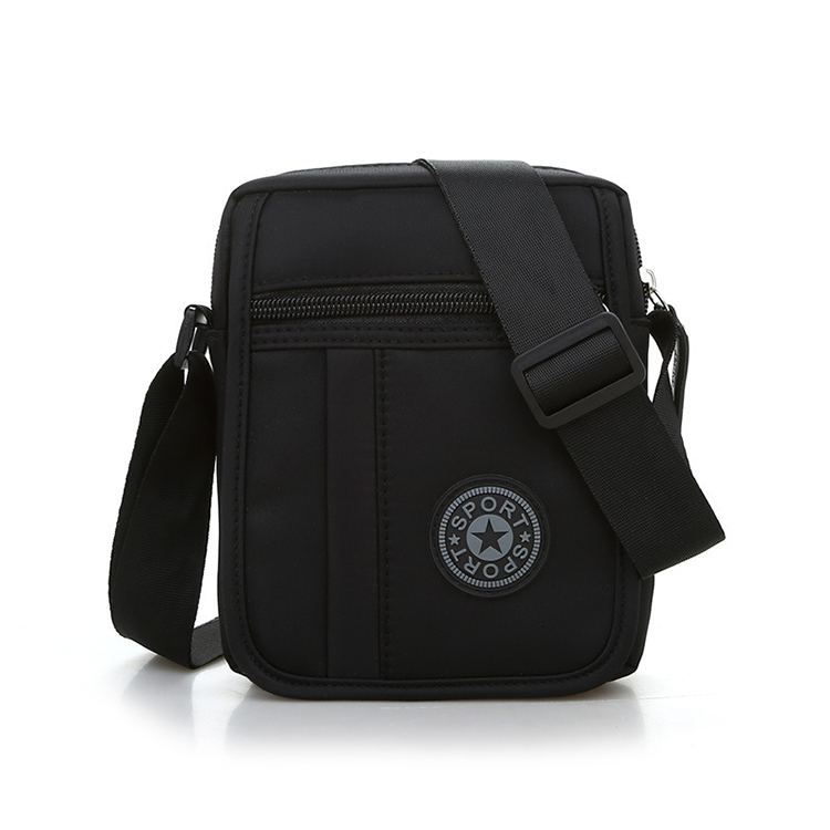 Vertical Shoulder Messenger Bag, Water Resistant Messenger Bag, Casual