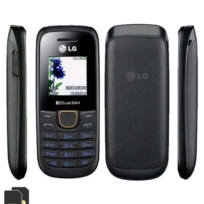 A275- 2 Chips -black - Gsm - FM Radio- 950mah- 1.45” screen