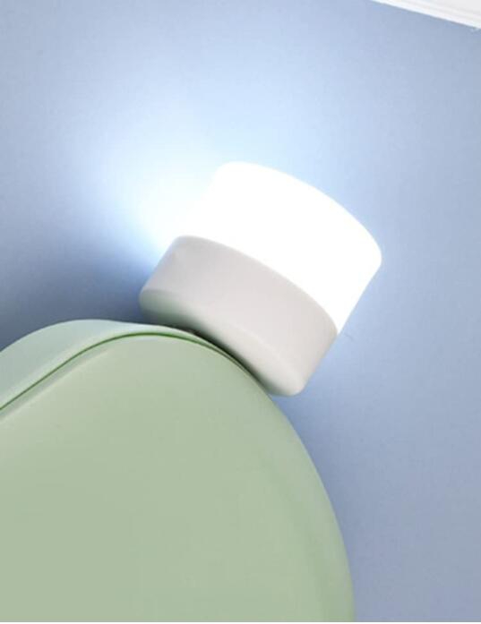 WELLHOME 14PCS Baby Night Light, RTSU Rechargeable Mini Light, Wireless LED Night Lights for Kids, Portable Bedside Lamp for Breastfeeding, Nursery Lamp
