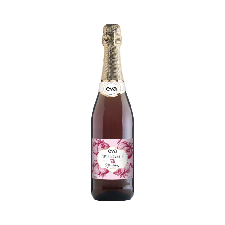Eva Non-Alcoholic Pomegranate Sparkling Wine-750ml