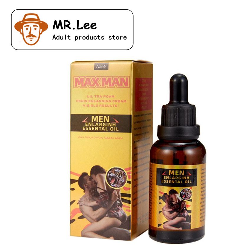 50ml Men's Energy Penis Massage Oil, Max Man Penis Enlargement Essential Oil & Enhancement - 30ml,Private Parts Nourishing and Repairing Liquid, Adult Sexual Products for Cross-border E-commerce.
