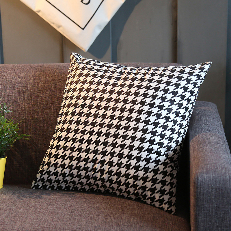 Geometric Cushion Covers Stripes Print Pillow Case For Home Chair Sofa Decoration Pillowcases 50CM*50CM

