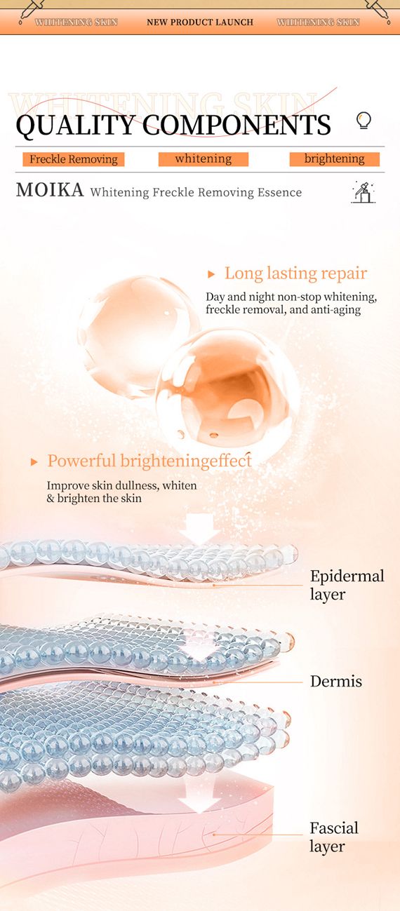 MOIKA Whitening and Anti-Freckle Essence Anti-Wrinkle Firming Skin Care Essential Oil