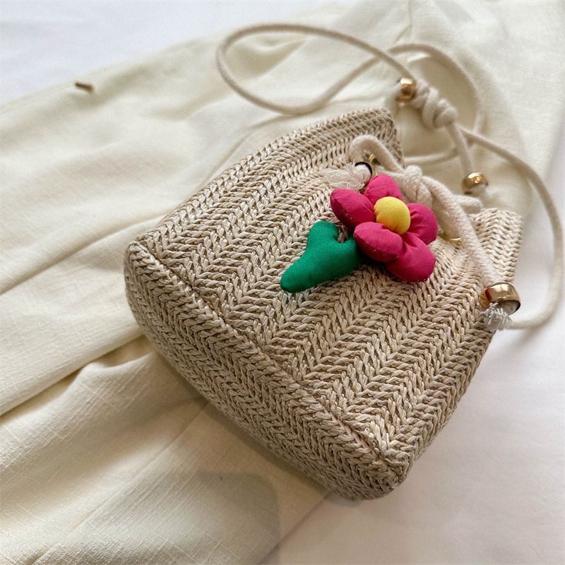 XM0859 Women's New Casual Woven Bag Cute Mini Crossbody Bag