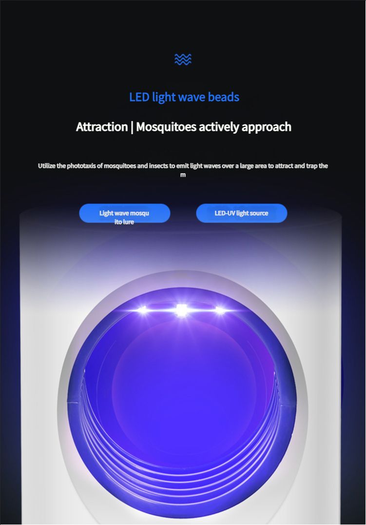 Photocatalyst Small Sky Eye Mosquito Repellent USB Pregnant Blue Light LED Inhalation Mosquito Repellent