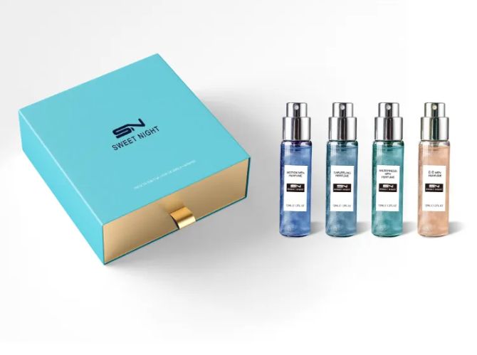 Sweet Night Original Mini Glittery Perfume Collection Set - REF: 917,918 