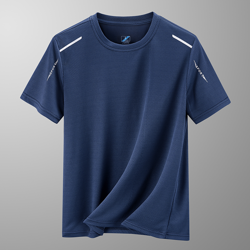 Summer quick-drying mesh ice silk men's short sleeve T-shirt T109