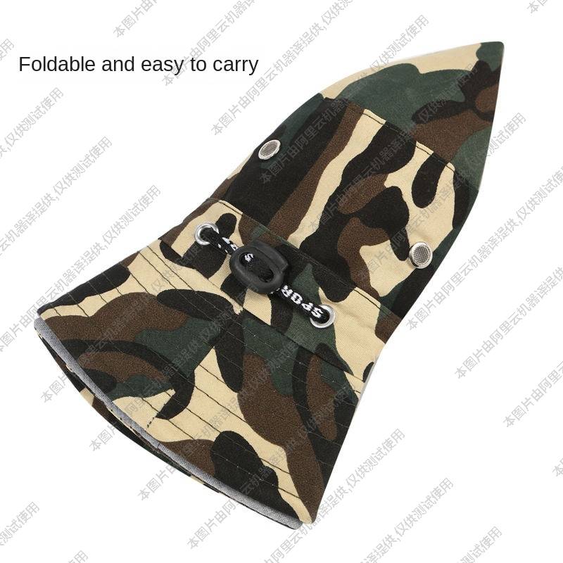Fisherman's hat Spring and summer camouflage hat Sunscreen hat Tourism fishing hat Outdoor climbing basin hat