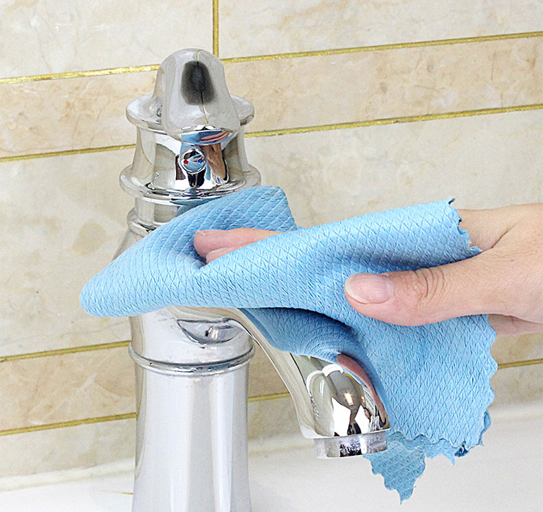 10Pcs Microfiber Fish Scale Wipe Cloth Home Cleaning Towels Glass Clean Table Cotton Towels High-efficiency Kitchen Clean Towe
