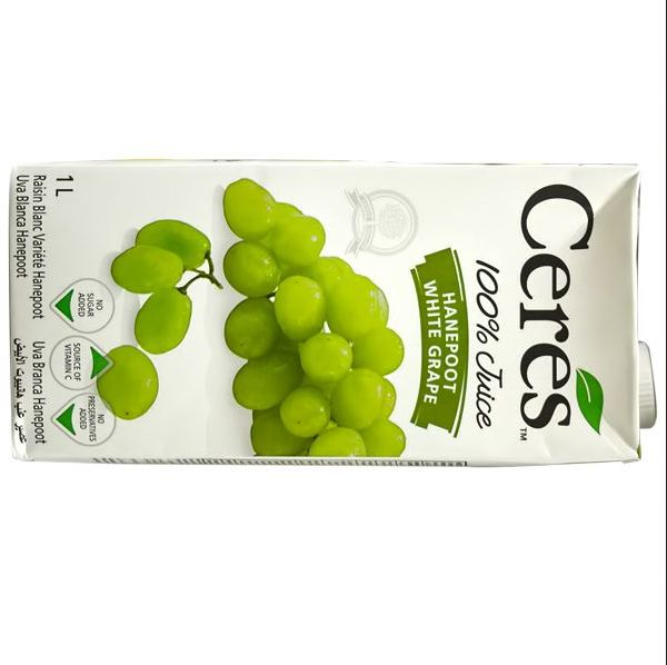 CERES HANEPOOT WHITE GRAPE JUICE 1L