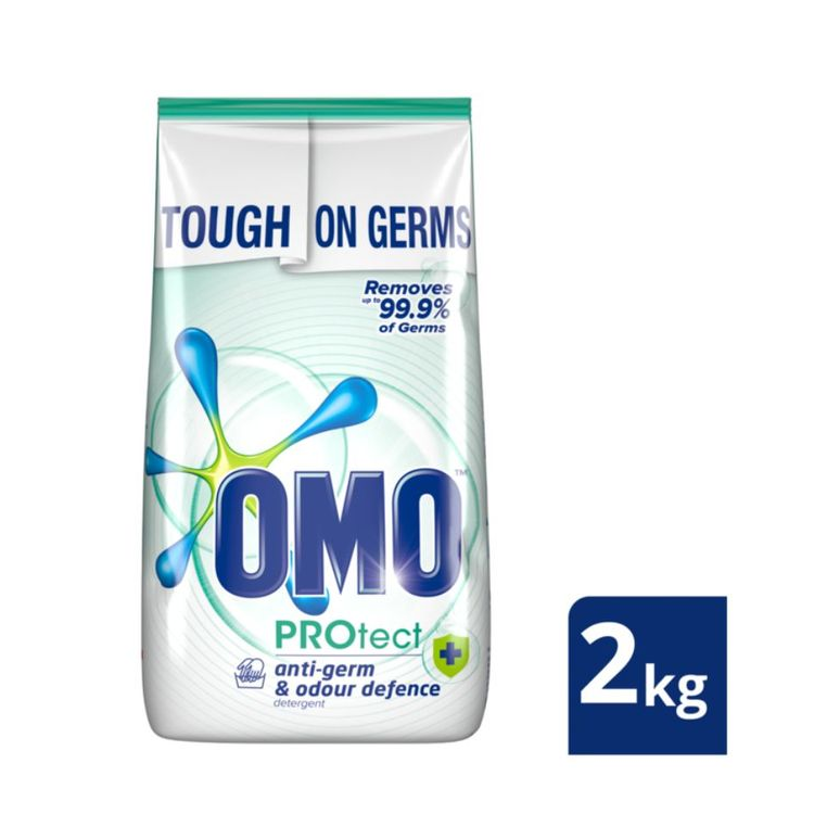 Unilever Omo Protect Detergent Powder 1x2kg