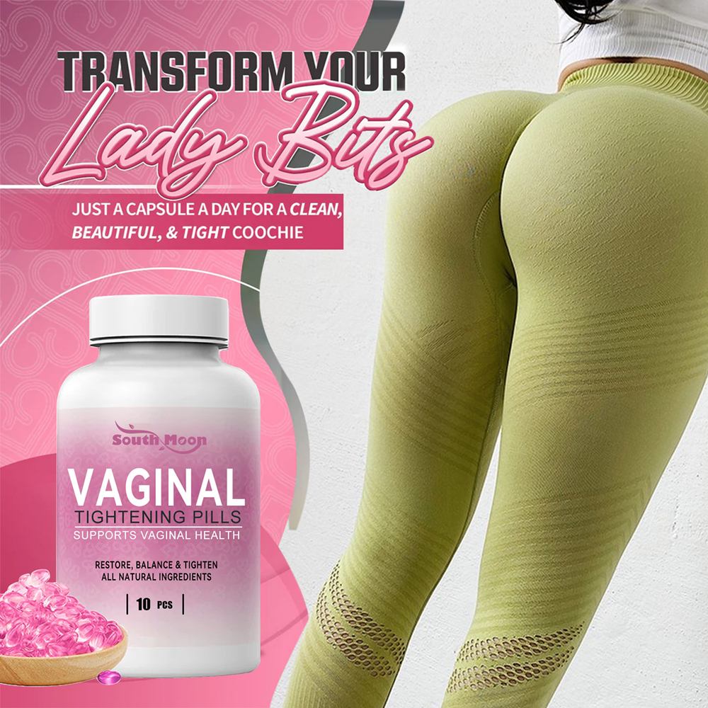 South Moon Buttock Enlargement Capsules Sexy Hip Lift Firming Anti Sagging Big Ass Vaginal Tightening Private Antibacterial Care