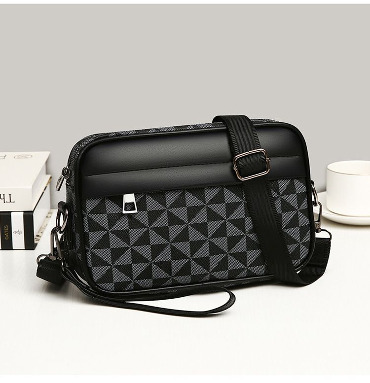 2025 New Men's Crossbody Bag, Mini Small Backpack, Fashion Minimalist Phone Bag, Casual Single-Shoulder Bag, Portable Clutch Bag for Men1