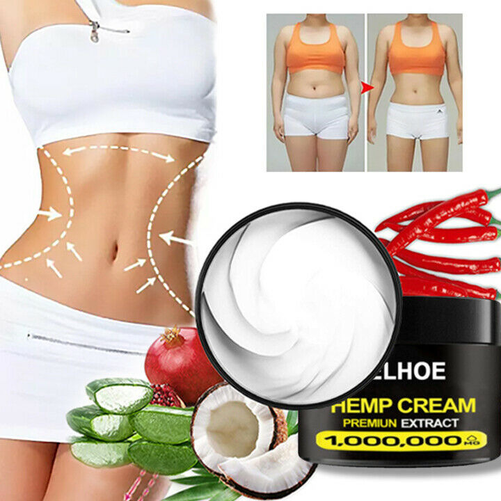 Hot Sweat Cream, Fat Burning Cream for Belly, Slim Shaping Workout Enhancer Gel for Women and Men, Tummy Slimming Cream Cellulite Treatment for Thighs, Legs, Abdomen, Arms and Buttocks
