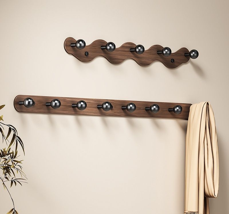 Punch Free No Drill Wall Mounted Row Coat Hooks Self Adhesive Door Back Garment Hanging Rack Heavy Duty Clothes Hat Towel Hanger For Entryway Hallway Bedroom Bathroom Home Storage Organizer