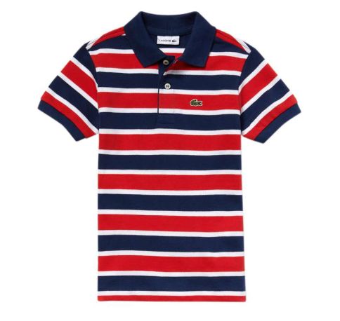 Lacoste Striped Design New Fashion Style Men's Clothing T-Shirts Top Quality Cotton Short Sleeve Casual Blank Men T-Shirt