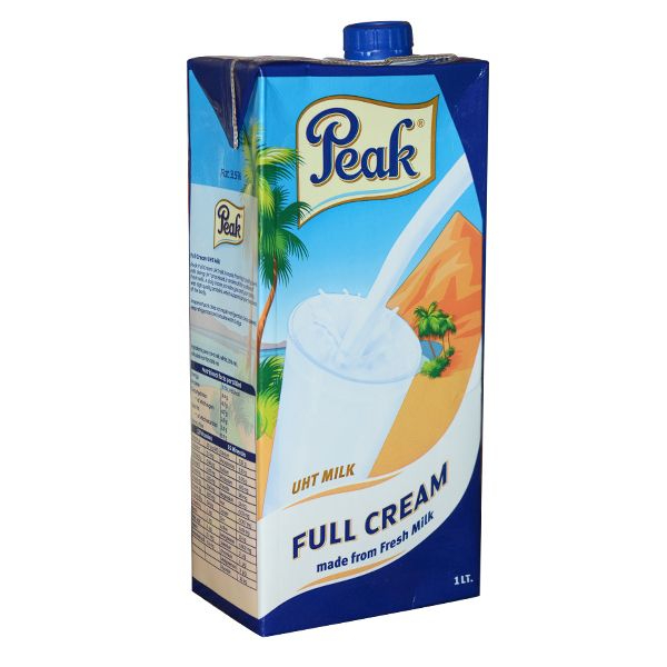 PEAK UHT FULL CREAM MILK 1L