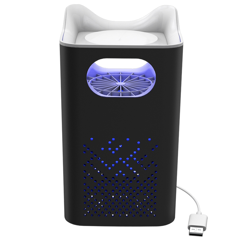 Hangable Mosquito Killer, USB UV Lamp Bug Zappers No Noise No Radiation Insect Killer with Trap Lamp for Home Office Indoor and Outdoor Use