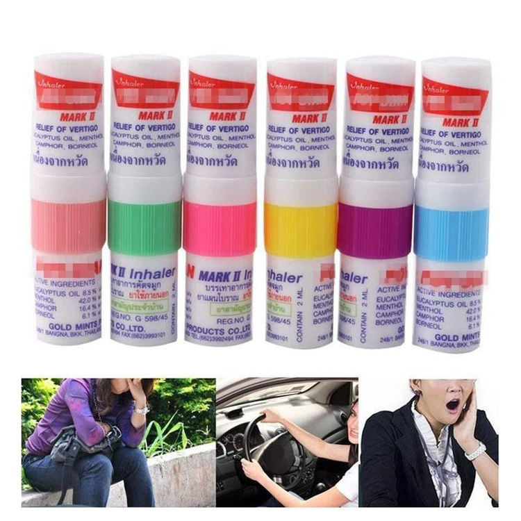 Nasal Inhaler Stick Herbal Nasal Stick For Anti-mosquito, Motion sickness and seasickness ,Cold and stuffy nose Refreshing Dizzy