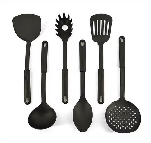 6 Pcs Kitchen Utensil Set Durable Plastic Kitchen Soup Ladle 