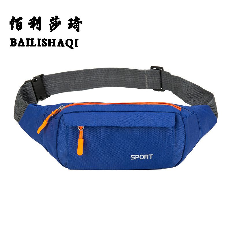 Men's Oxford Sport Running Mobile phone Belt Bag Chest Bag Women's fashion small, lightweight and waterproof 0518