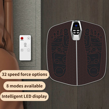 New EMS Foot Massage Mat Foot Therapy Machine Pulse Foot Therapy Massager Micro Current Foot TherapyBROWN