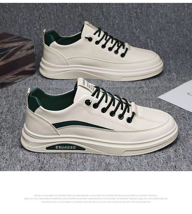 256 Men's Versatile Comfortable Soft-Soled Low-Top Shoes Lace-Up Breathable Sneakers