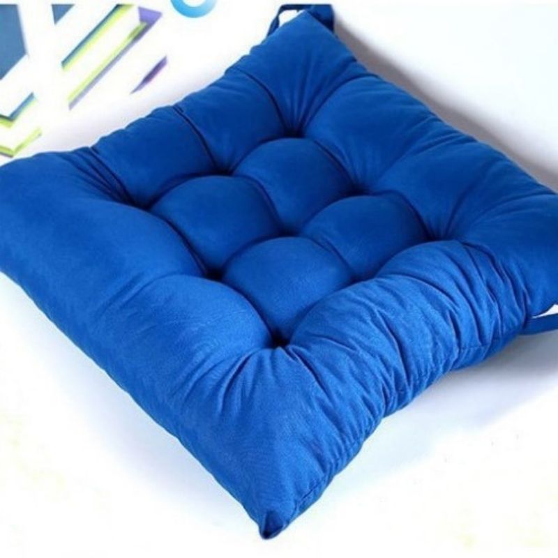Cushion solid color thick office cushion solid color sofa cushion office chair Floor Mat 40*40cm 45*45cm square cushion